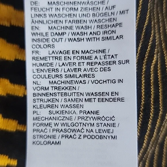 Ulla Popken Black & Yellow Embroidered Boho Cap Sleeve Maxi Dress 20/22 - Picture 11 of 11